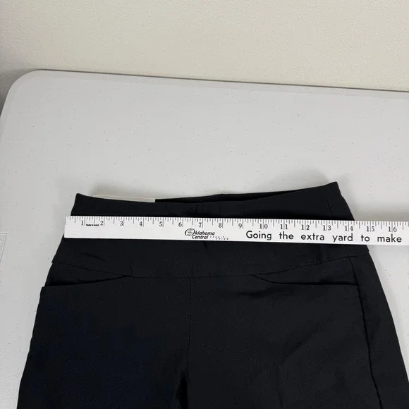 Lady Hagen Pull On Shorts Women S Black Tummy Control Golf Athletic WGH14401 7" - Picture 7 of 9